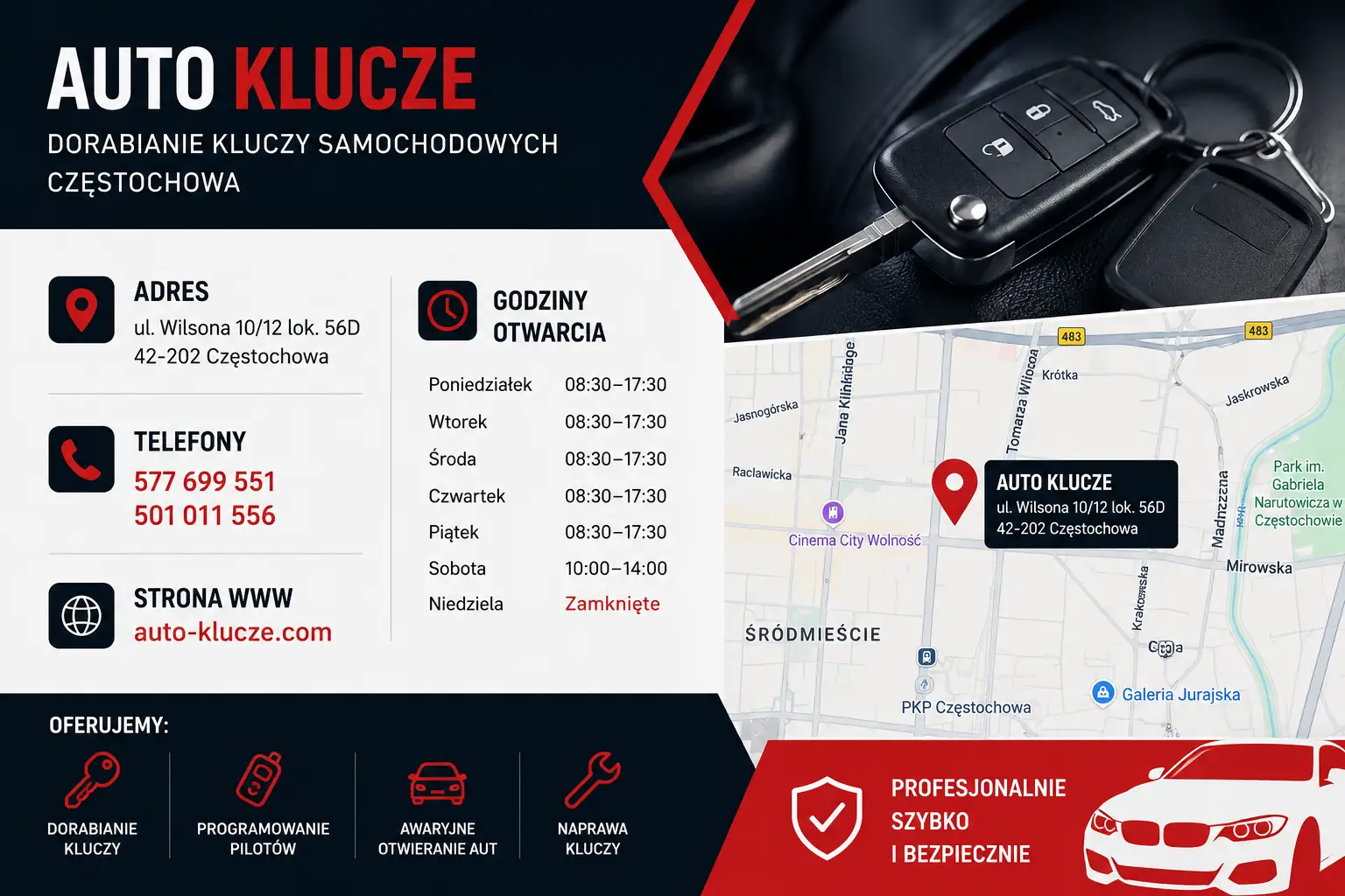 AUTO KLUCZE Częstochowa